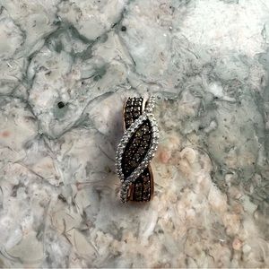 SOLD 10K Gold Diamond Pendant